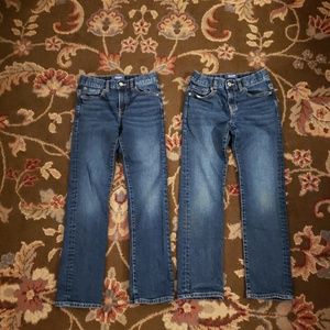 2 Pairs Old Navy Skinny Jeans Boys 10